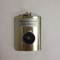 Фляжка из нержавеющей стали  8oz (240мл) с компасом