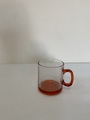 Кружка 300мл красное стекло